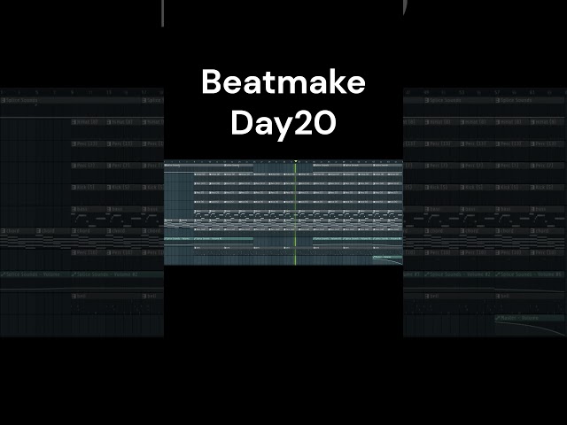 Beginner Beatmaking Day20 ＃初心者　＃ビートメイク #beats  #flstudio