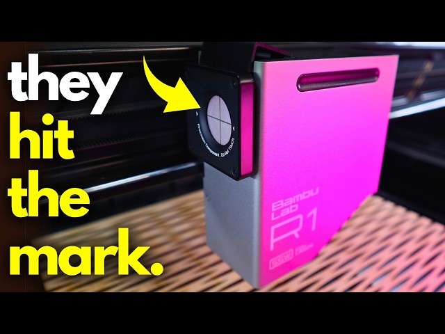 Is the new Bambu R1 CO2 laser better and can they do for lasers what they did for 3D printers?