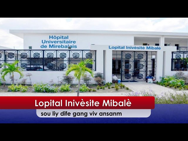 Lanmò sanjou menasé poul boulé lopital Mibalè a si lapolis lage drone sou vil la !