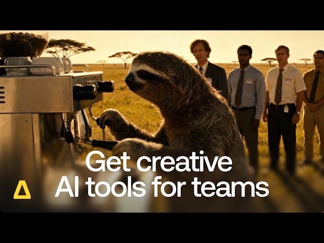 Get creative AI tools for teams