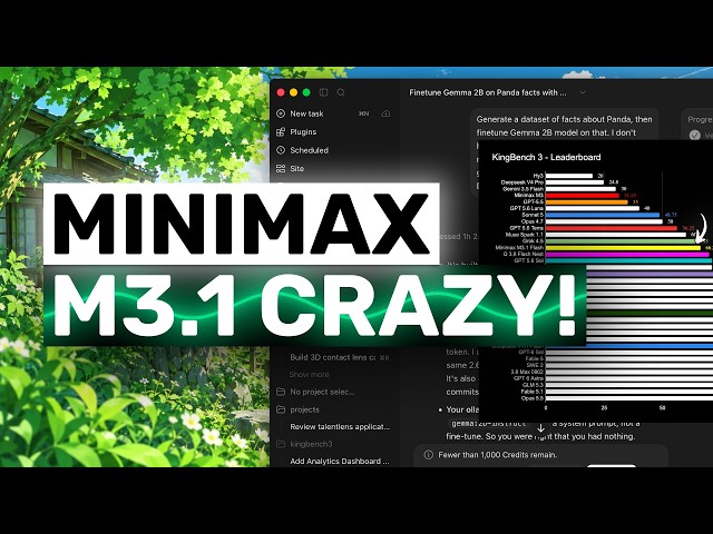 MiniMax M3.1 Flash (Completamente probado): ¡Vale, este MODELO es BASTANTE BUENO!