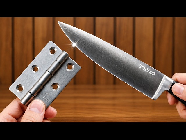 Sharpen Your Knife Like a Razor in 1 Minute! This Works Like Magic Shocked the World!