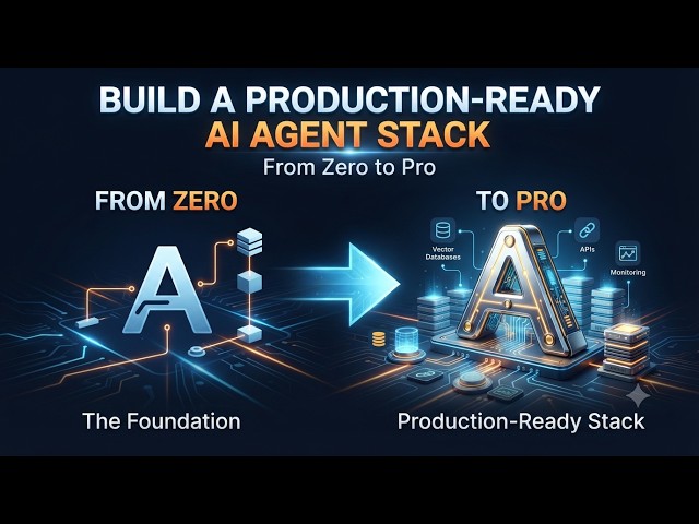 Build a Production-Ready AI Agent Stack: From Zero to Pro #aiagents