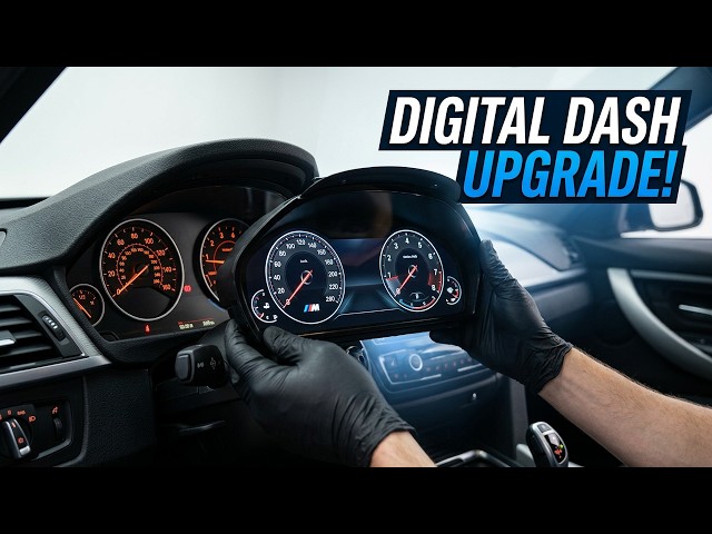 This New F30 Digital Cluster Upgrade is Insane