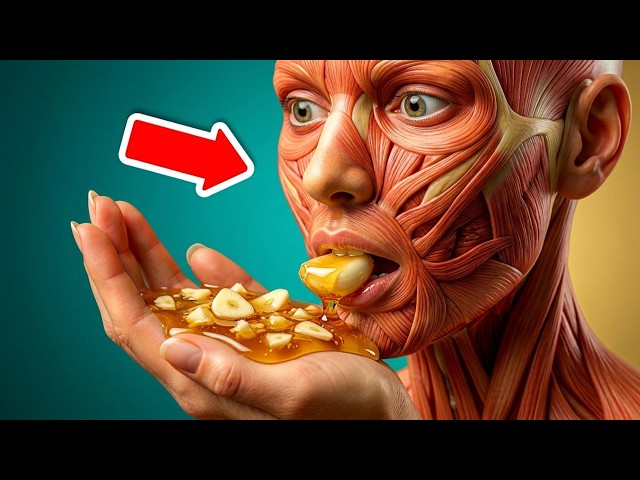 She ate fermented garlic honey every day, what happened after shocked her 💥🤯