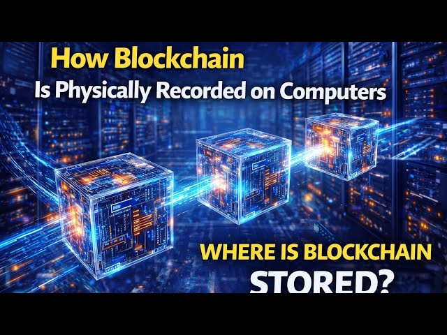 How Blockchain Is Physically Recorded on Computers | Blockchain Storage Explained