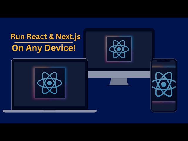 How to Run Your React & Nextjs App on Any Device within your network