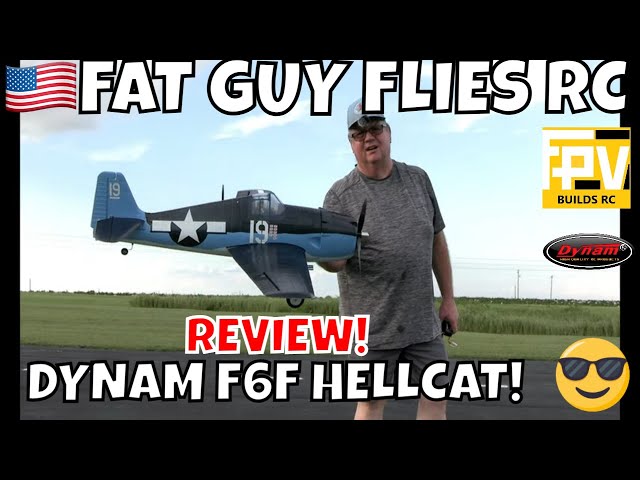 DYNAM F6F HELLCAT REVIEW by FGFRC #rcplane #aviation #rcbfans #rc