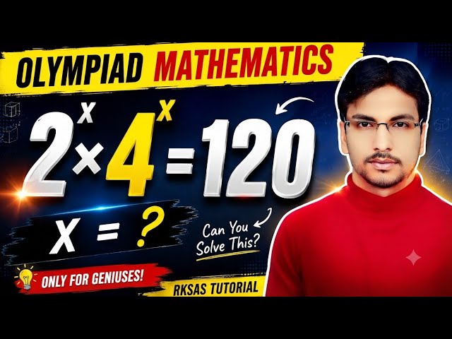 A Nice Olympiad Exponential Problem #olympiad #Hardvard #rksastutorial #maths