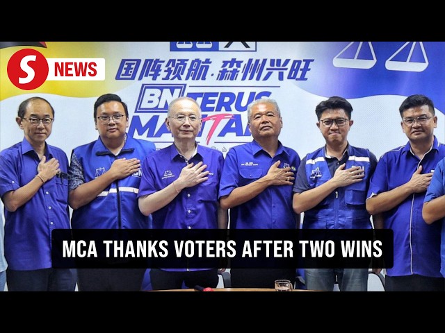 MCA's Dr Wee thanks voters after hard-fought victories in Chennah, Repah