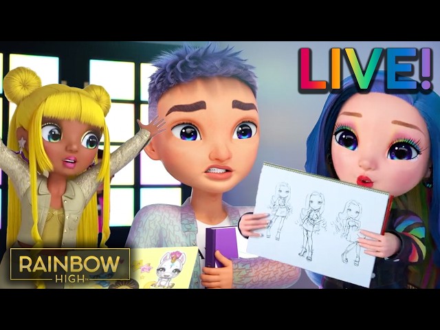 🔴 LIVE: The ULTIMATE Back-To-School Survival Guide & Style Prep! 📚✏️✨ | Rainbow High