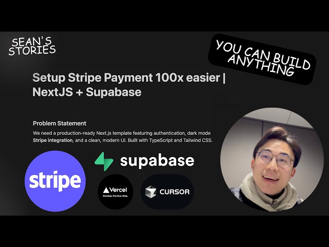 I'm Open Sourcing A Stripe SaaS W/ Supabase, NextJS. You Can Launch Full-Stack Apps 100x Easier.