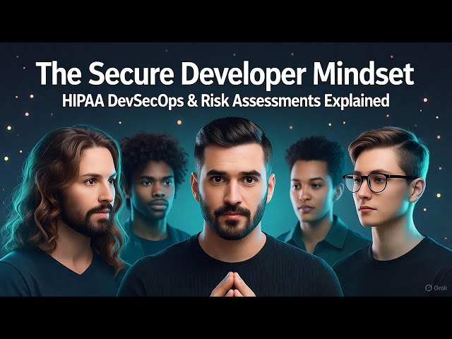 Developer Mindset | HIPAA DevSecOps & Risk Assessments Explained for Freshers #hipaa  #cybersecurity
