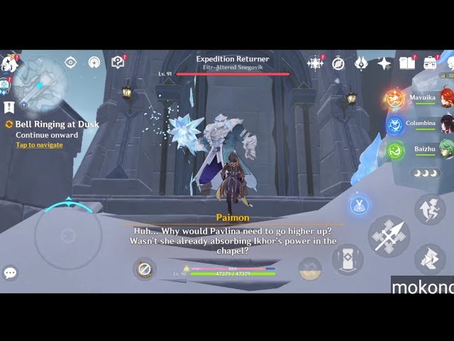 GENSHIN IMPACT 7.0 - SNEZHNAYA BOSS EXPEDITION RETURNER