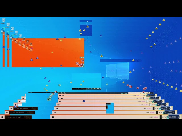 Running virus MEMZ on Windows 10. Dont try it on real pc :D