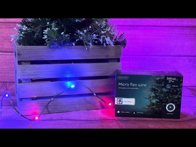 499834 360 Micro LED Multi-function Flex String Lights