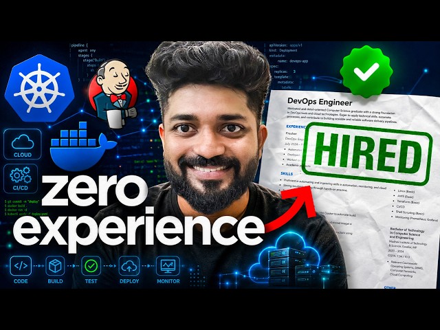 Got Hired With Zero Experience — Here’s How to get placed | The real time working tips explained