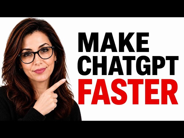 How to make ChatGPT faster 