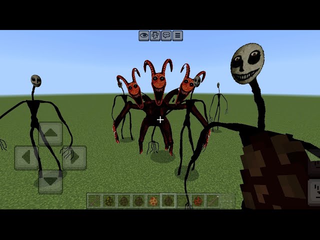 Don't cry creepy 3 headed stalker ADDON in Minecraft PE 