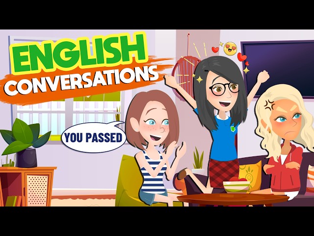 Real-life English Conversations to Speak English Naturally | English Speaking Practice (A2-B1)
