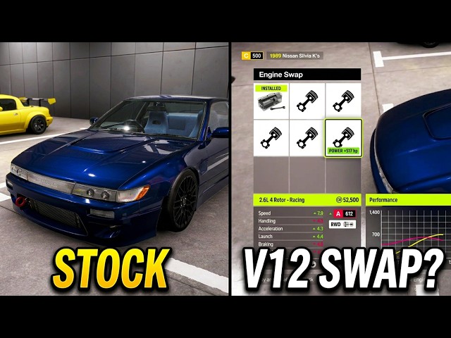 Forza Horizon 6: How to Engine Swap