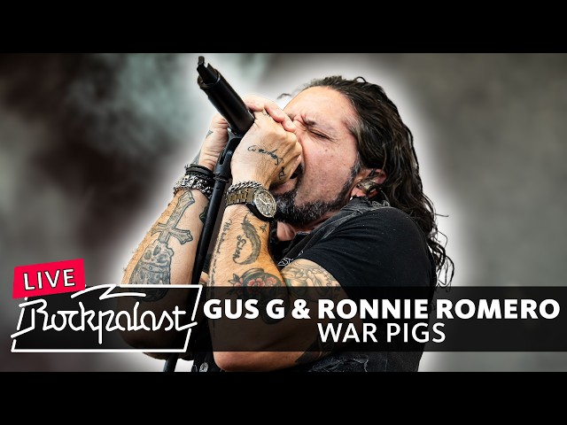 Gus G & Ronnie Romero – "War Pigs" (Black Sabbath Cover) live, Rock Hard Festival 2026 | Rockpalast
