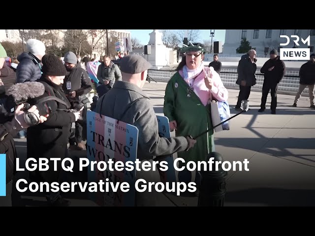 LGBTQ Activists Clash With Conservatives Over Transgender Sports Ban At Supreme Court | AM1F