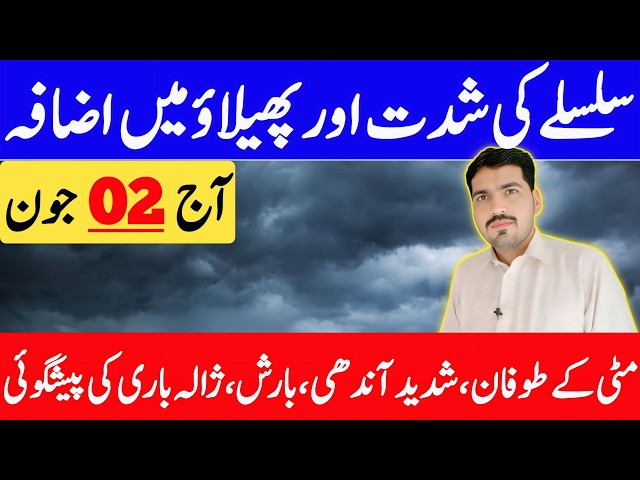 Pre Monsoon Rain's Prediction For Next 24 Hour's | Daily Weather Report | Weather Forecast Pakistan