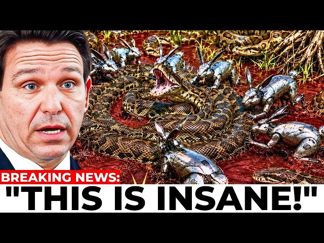 Florida Released Robotic Rabbits to Kill Pythons in the Everglades — What Happened Next Is INSANE