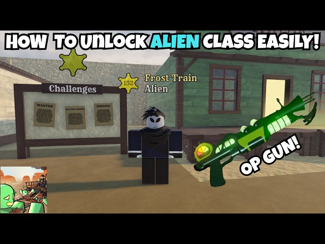 How To Unlock Alien Class Easily! (Dead Rails)