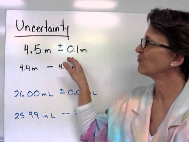 Uncertainty & Measurements