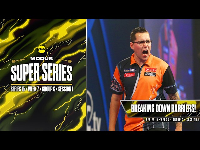 BATTLE FOR TOP SPOT! 📈🔥 | Live Darts | Series 15 Week 7 | Group C Session 1