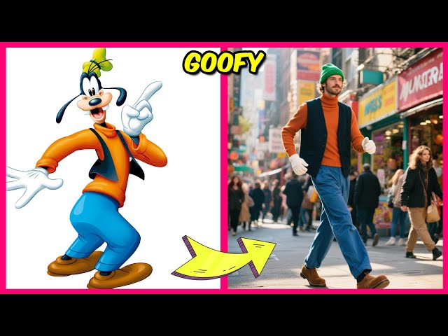 Mickey Mouse Clubhouse Characters As Humans + Emoji Quiz Challenge! | Minnie mouse, Pluto, Goofy