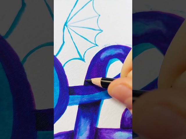 Is this the UGLIEST Dragon I ever drew? | How to draw dragon #art #dragondrawing #tutorial