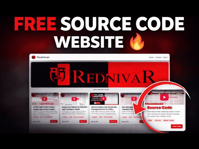 One Website = All My Project Source Code 🚀