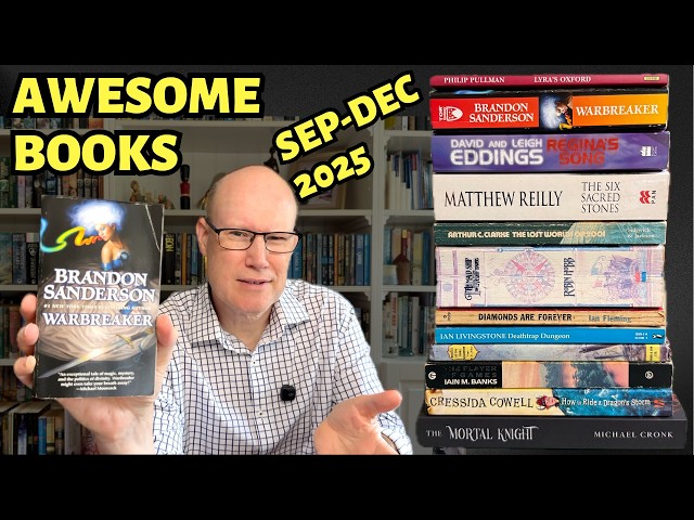 11 Books Ranked - everything I read in September - December 2025
