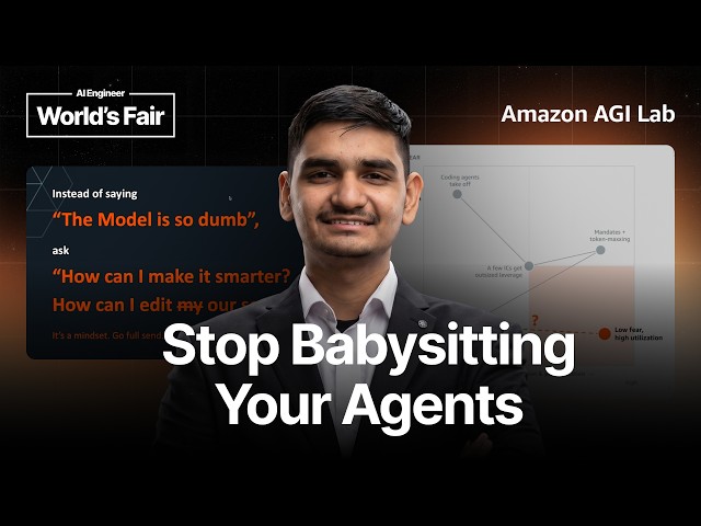 Agents, codebases, and teams — Aditya Khandelwal, Amazon AGI Lab