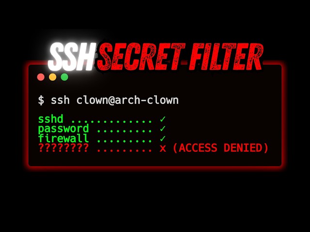 This Hidden Linux Feature Controls SSH Access