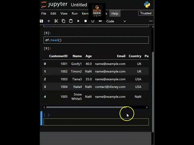 Clean Data in Seconds with Pandas | Python for Beginners #dataanalytics #dataanlysis #pandas