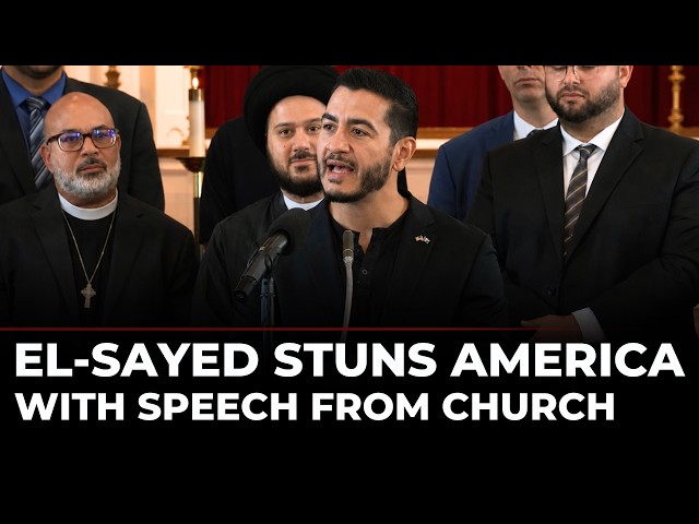 ‘I’m a Child of Immigrants…’: Abdul El-Sayed’s Powerful Call for American Unity From Michigan Church