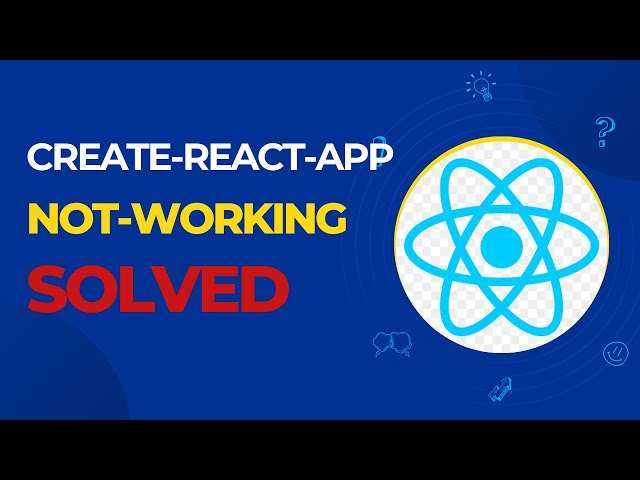 create-react-app Not Working - SOLVED (command in description)