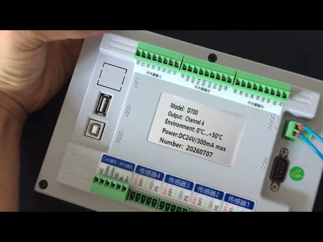 D700-4 – Four-channel version Multi-Channel Touch Screen Weighing & Force Measurement Display