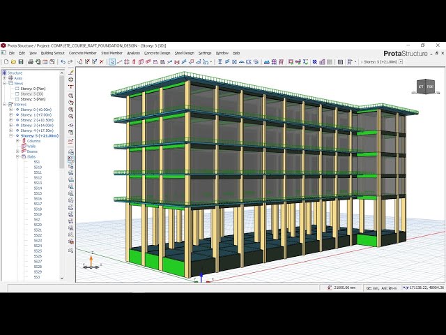 Design of Raft foundation in Civil Engineering - Protastructure Tutorial