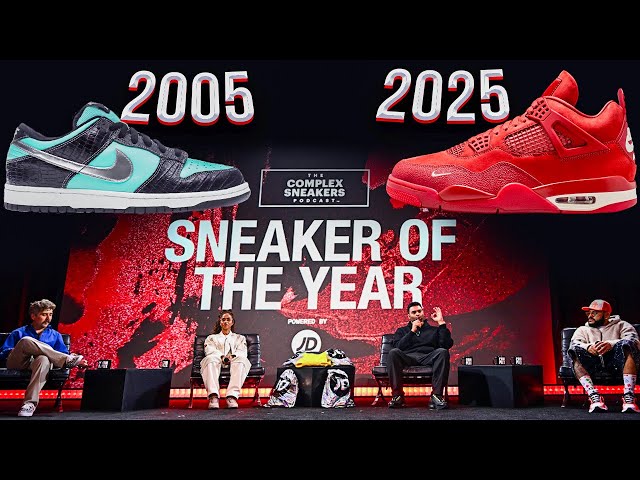 2005 to 2025 Complex Sneaker Of The Year