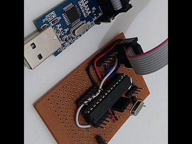 برمجة كاشف المعادن الفلزجو ATMEGA 328P