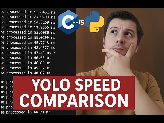 Python or C++ Faster for YOLO? CPU Test!