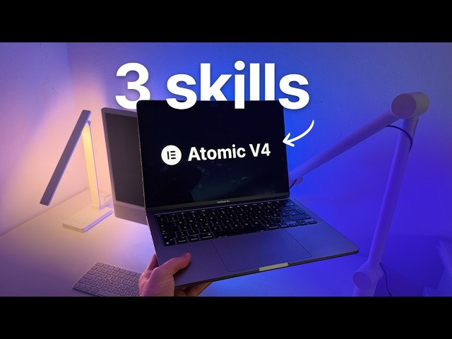 3 Elementor Skills to Work 10x Faster (Atomic Editor Version 4)