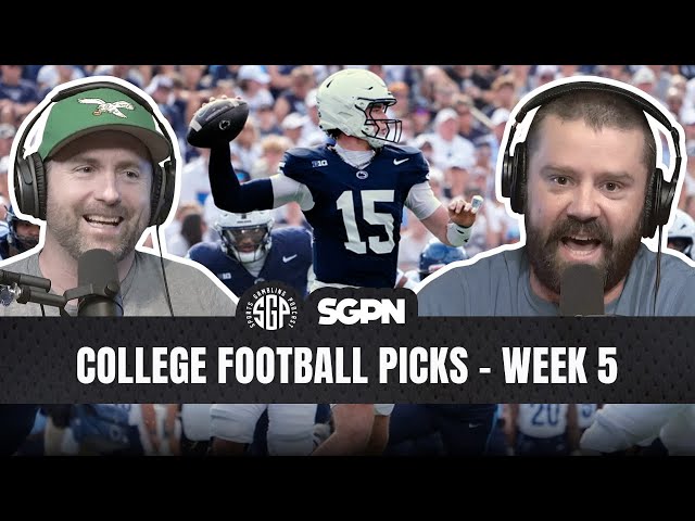 Best Bets! College Football Week 5 Picks & Predictions