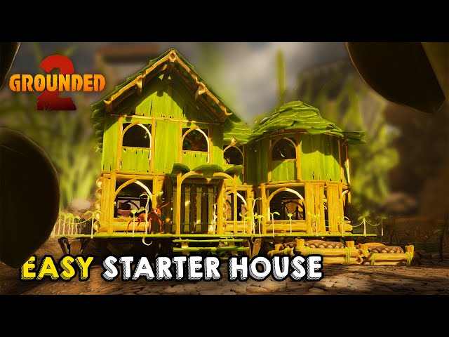 Perfect All-in-One Starter House | Building Tutorial | Grounded 2