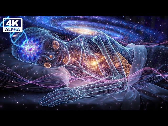 The DEEPEST Healing Sleep | 432Hz Alpha Brain Waves | Heal Body, Stop Overthinking, Worry & Stress